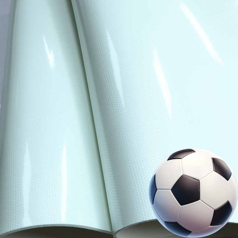 Crystal Mirror Shiny PU Leather Material for Footballs