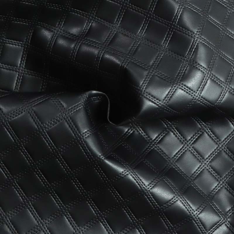 Rhombus Artificial PVC Leather Outdoors Material