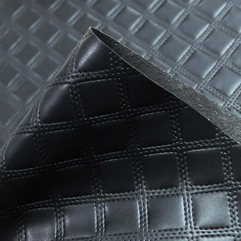 Rhombus Artificial PVC Leather Outdoors Material