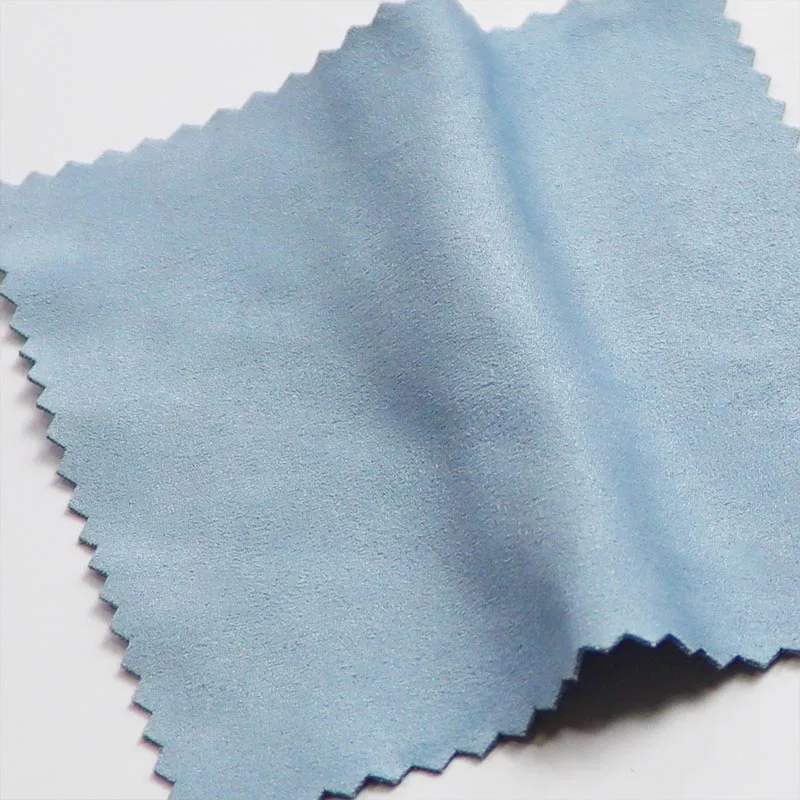 Plain Double-sided Suede Fabric Garments Material